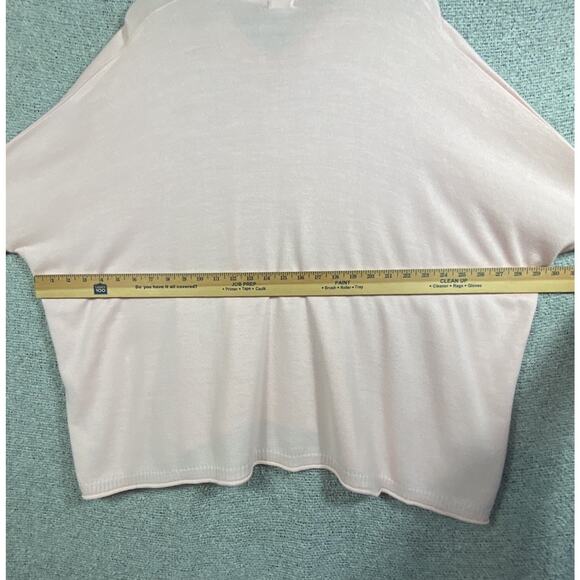 MerSea Catalina Sweater Women’s OS Rolled Hem EUC Pink Quiet Luxury Cozycore - Picture 14 of 15